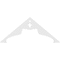 Ekena Millwork Pitch Heath Architectural Grade PVC Gable Pediment, 48"W x 20"H x 1"P (10/12) GPP048X020X100HEA - alternate 3
